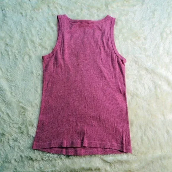 Victoria's Secret Pink Tank Top Muscle Youth Small - Picture 2 of 4